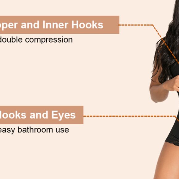 Shapewear for Women Plus Size Waist Trainer Tummy Control Butt Lifter main image 6
